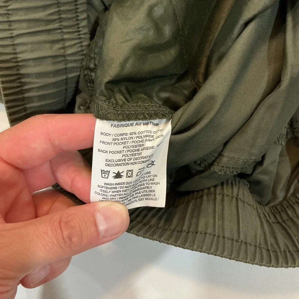 Nike Cargo Pants Military Cotton Nylon Utility Gorpcore Streetwear XL Olive